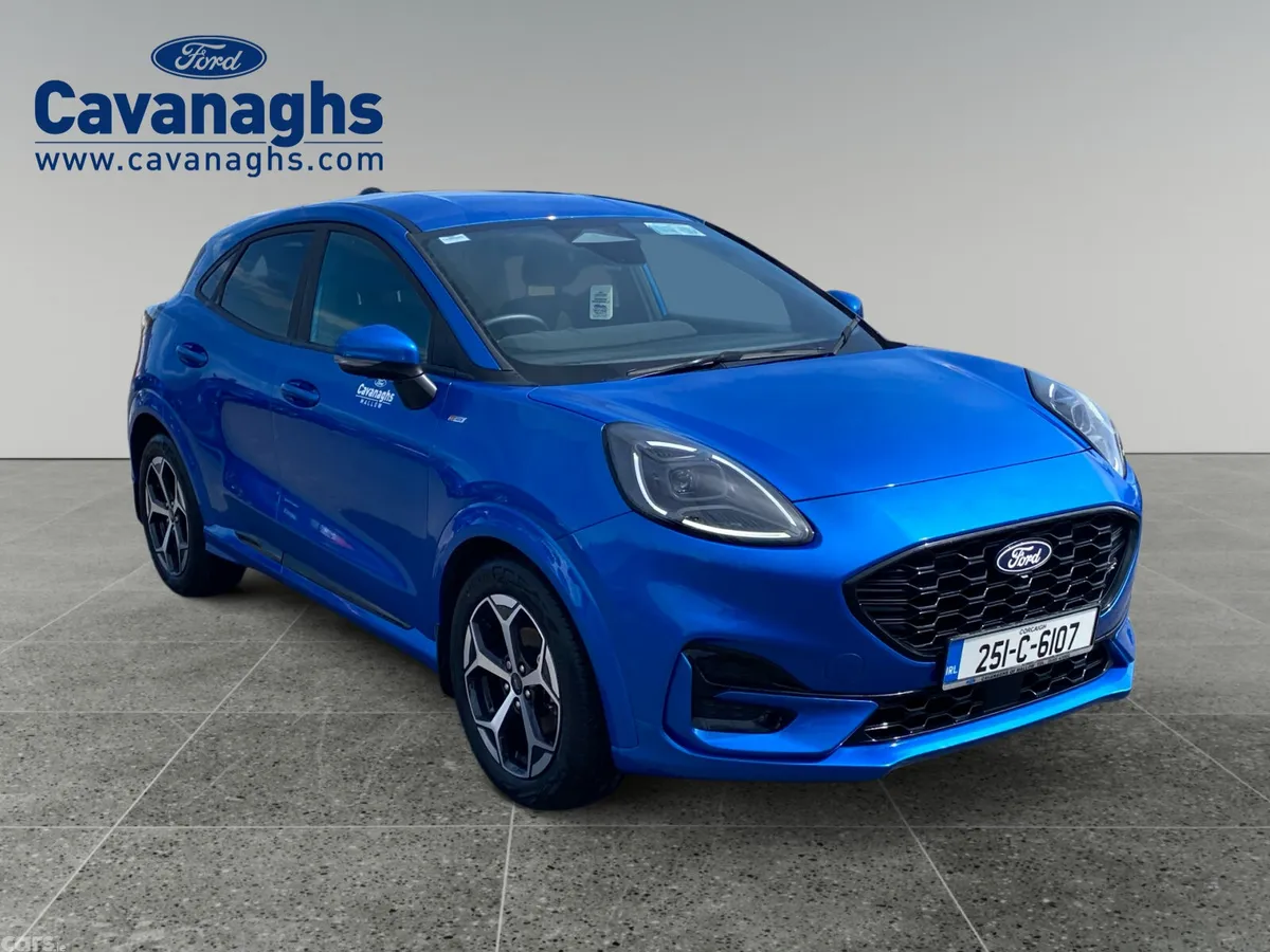Ford Puma MPV, Petrol Hybrid, 2025, Blue