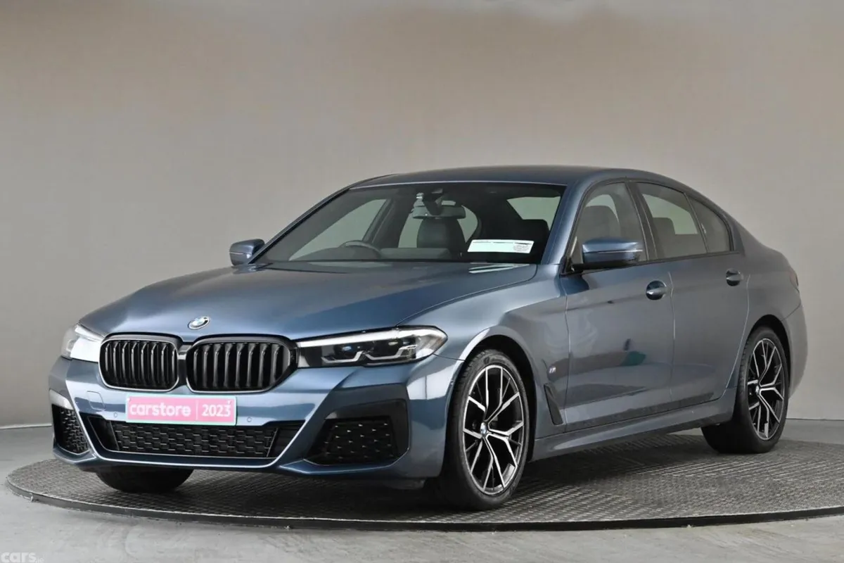 BMW 5-Series Saloon, Diesel, 2023, Blue