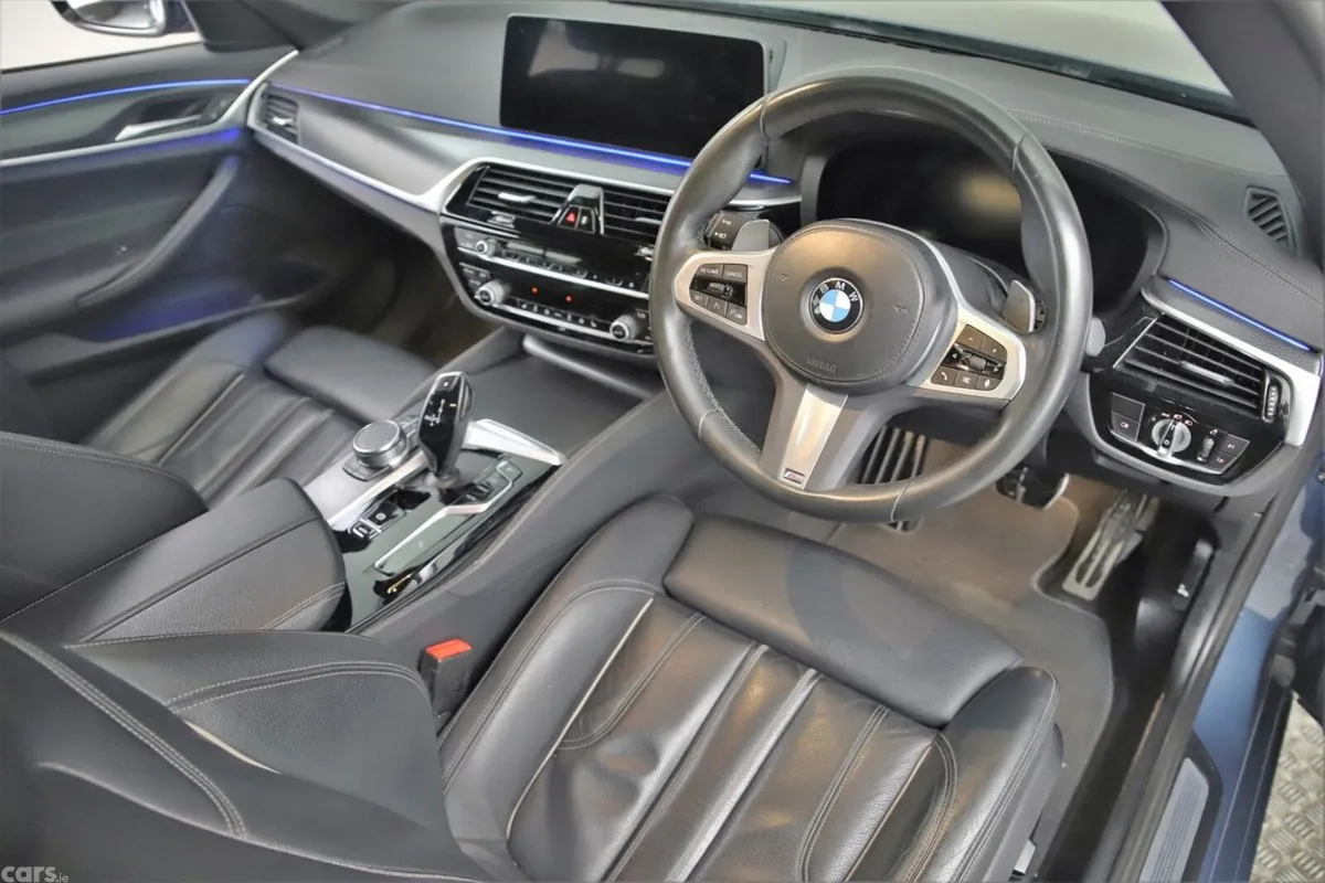 BMW 5-Series Saloon, Diesel, 2023, Blue