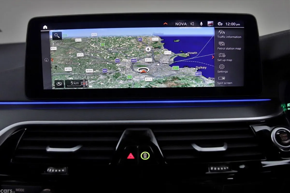 BMW 5-Series Saloon, Diesel, 2023, Blue