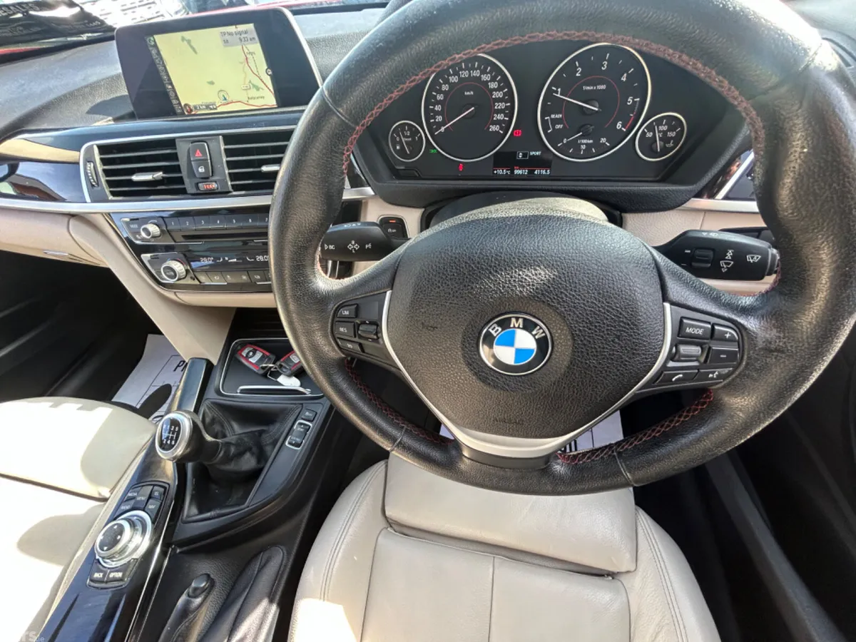 BMW 3-Series Saloon, Diesel, 2016, Red