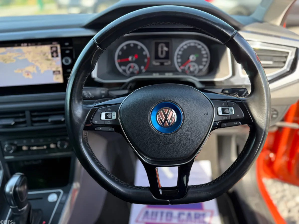 Volkswagen Polo Hatchback, Petrol, 2018, Orange