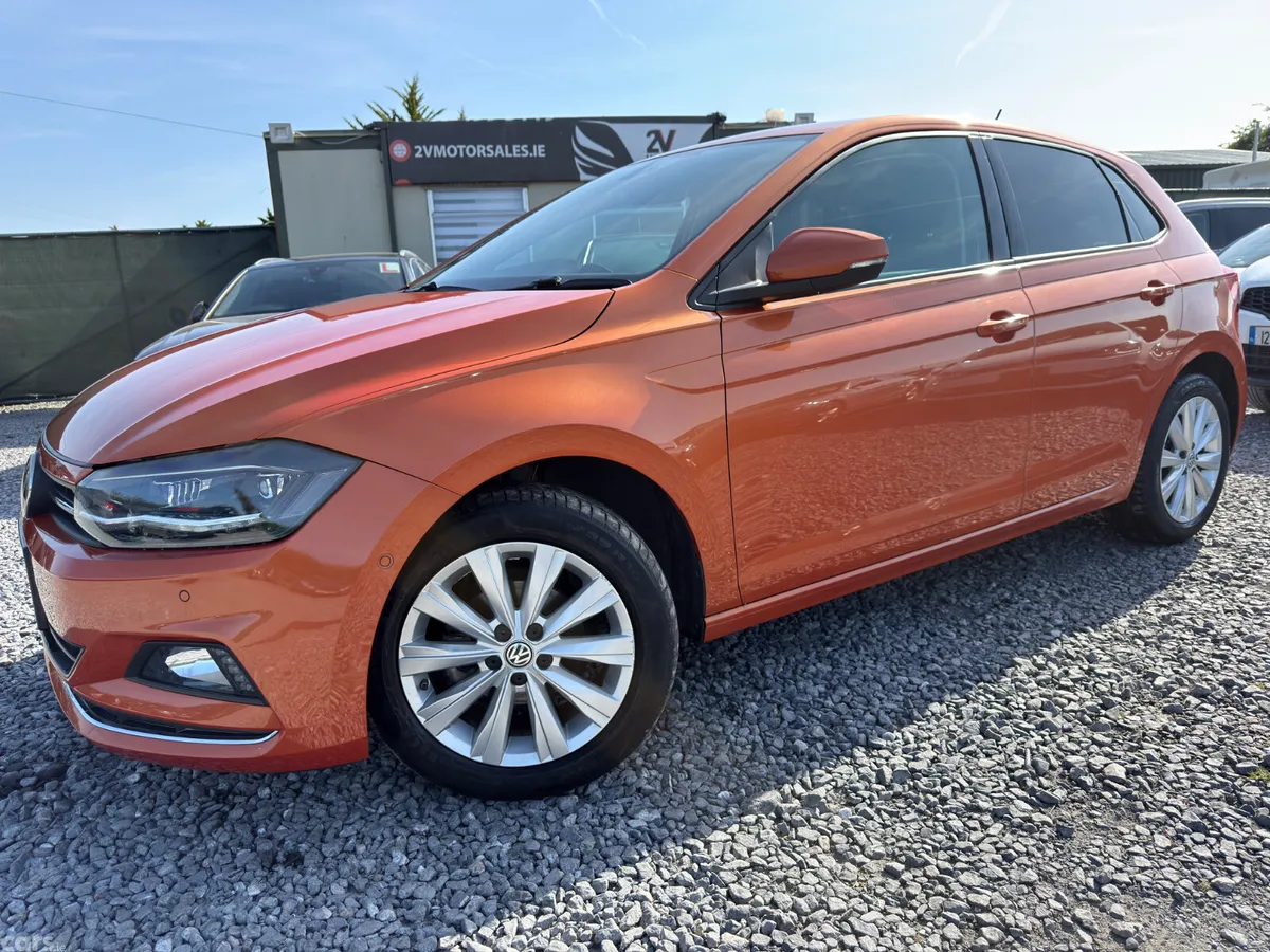 Volkswagen Polo Hatchback, Petrol, 2018, Orange
