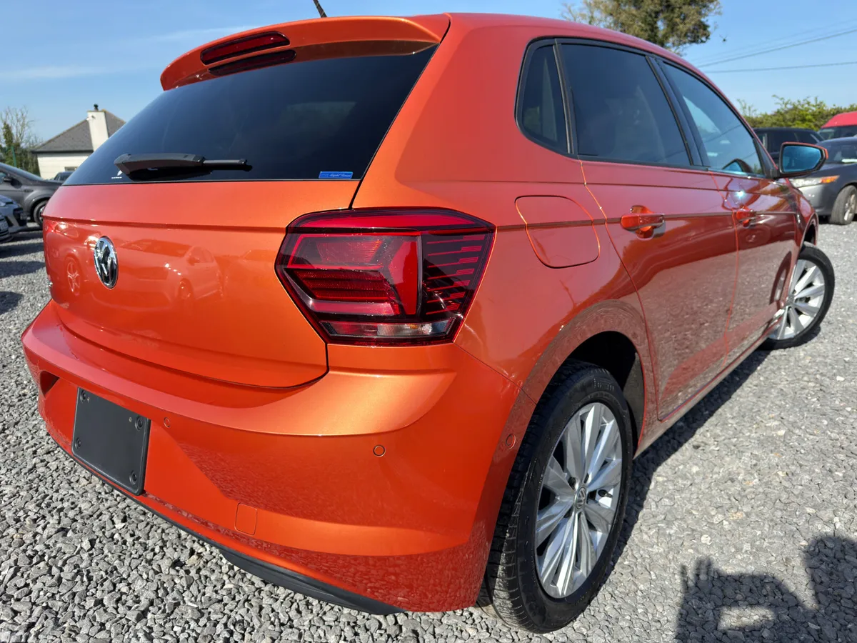 Volkswagen Polo Hatchback, Petrol, 2018, Orange