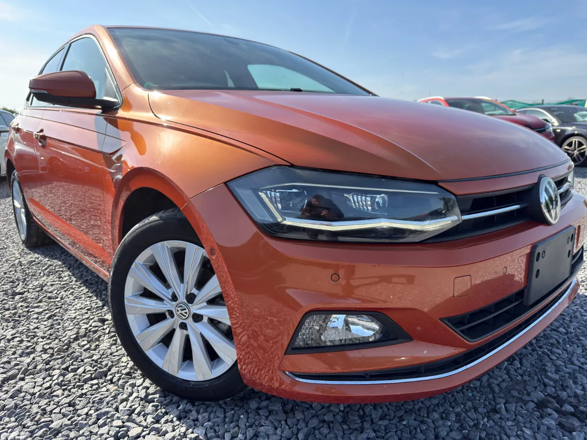 Volkswagen Polo Hatchback, Petrol, 2018, Orange