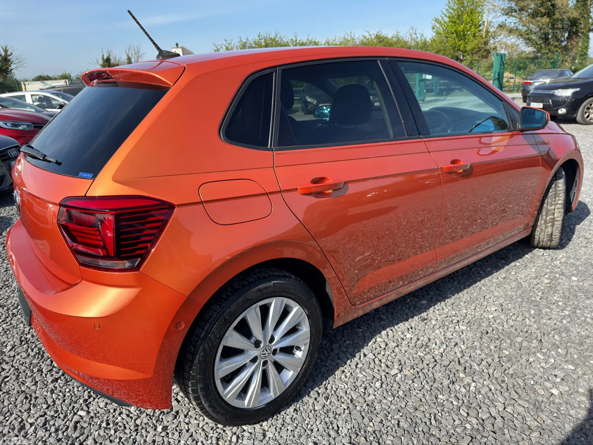 Volkswagen Polo Hatchback, Petrol, 2018, Orange