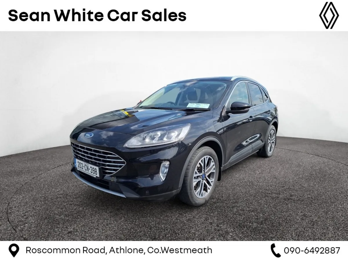 Ford Kuga MPV, Petrol Plug-in Hybrid, 2020, Black