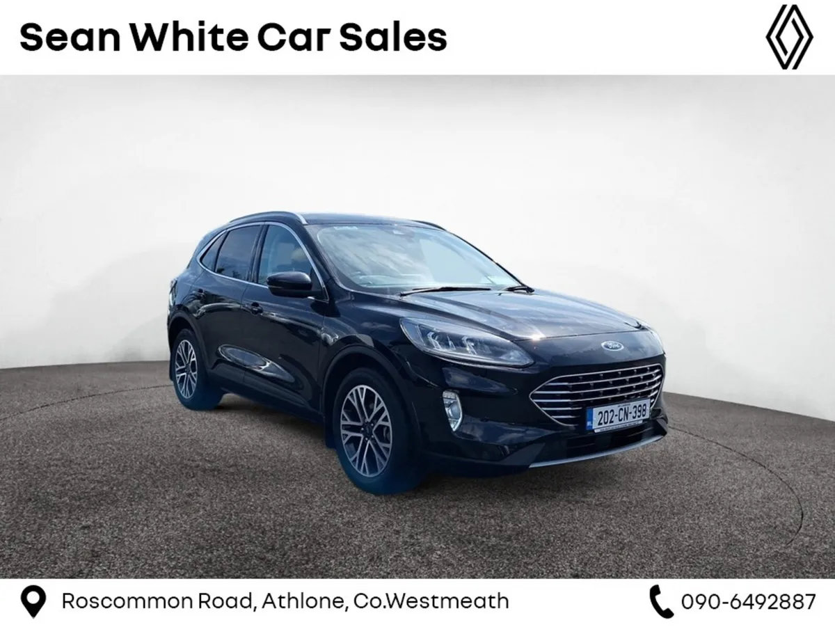 Ford Kuga MPV, Petrol Plug-in Hybrid, 2020, Black