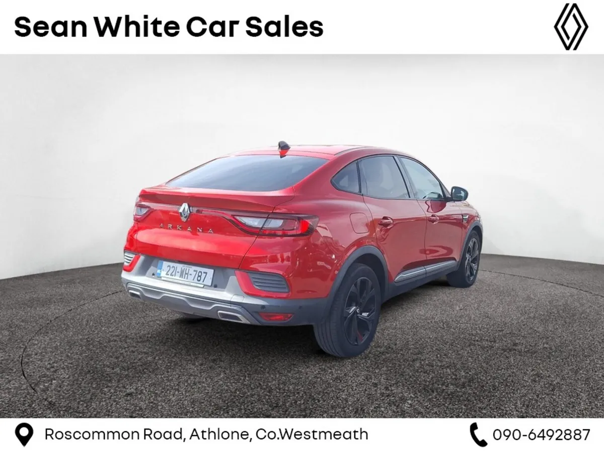Renault Arkana Hatchback, Petrol, 2022, Red