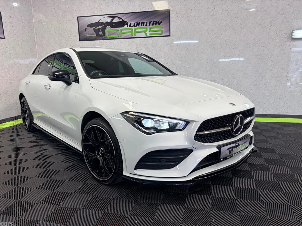 Mercedes-Benz CLA Coupe, Petrol Hybrid, 2023, White