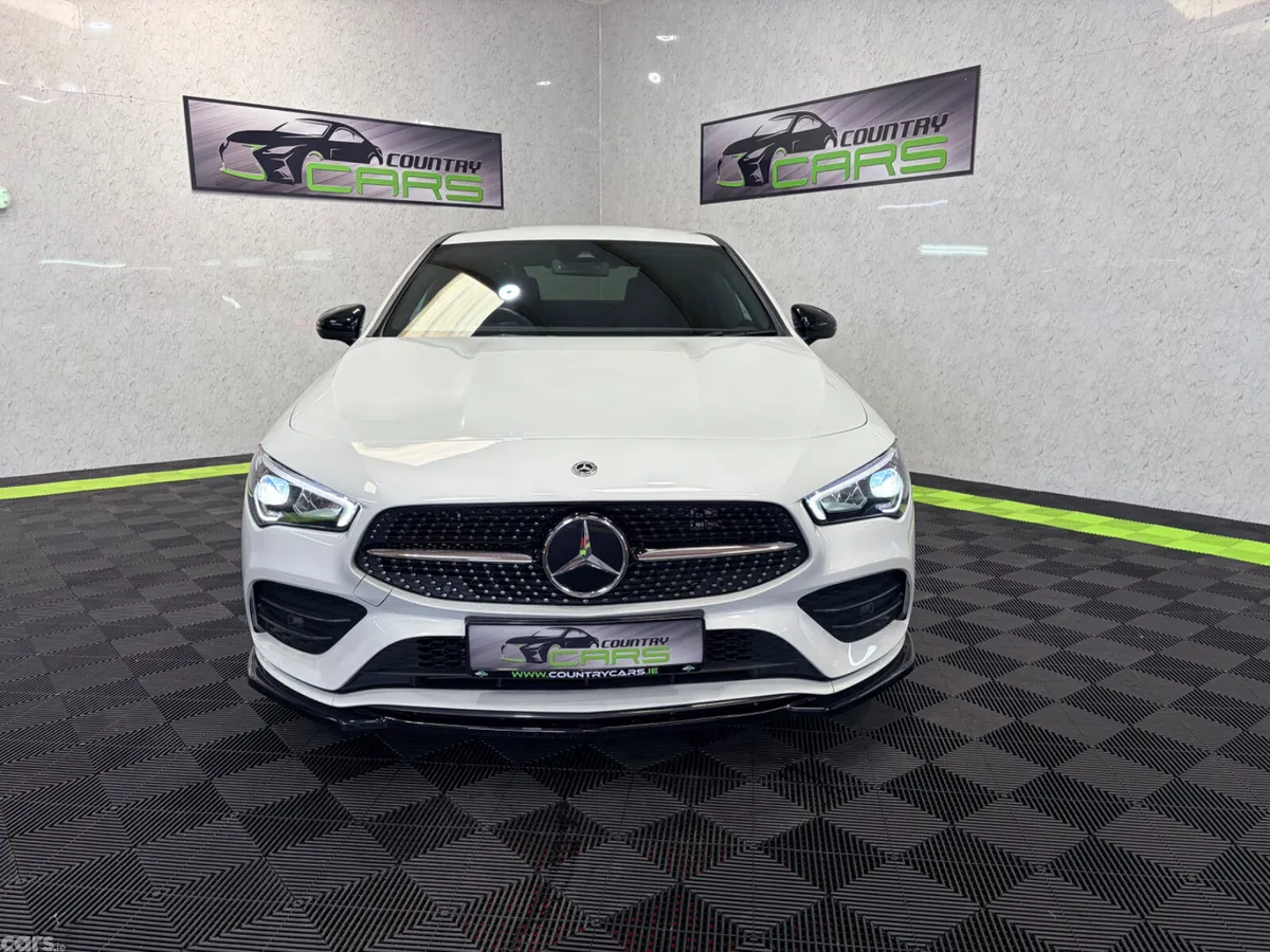 Mercedes-Benz CLA Coupe, Petrol Hybrid, 2023, White
