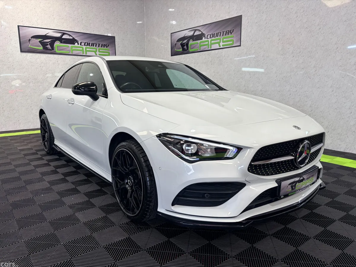 Mercedes-Benz CLA Coupe, Petrol Hybrid, 2023, White