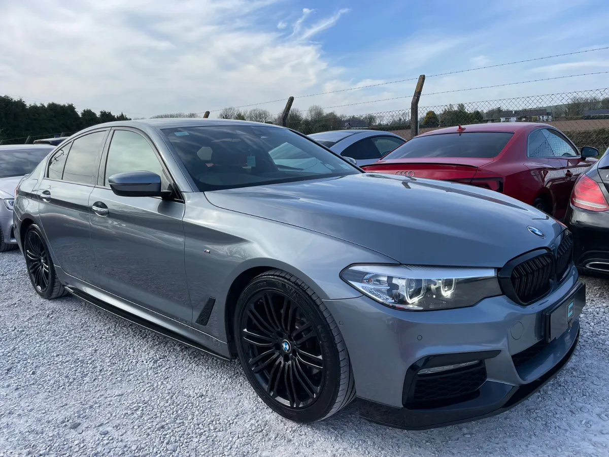 BMW 5-Series Saloon, Diesel, 2018, Blue