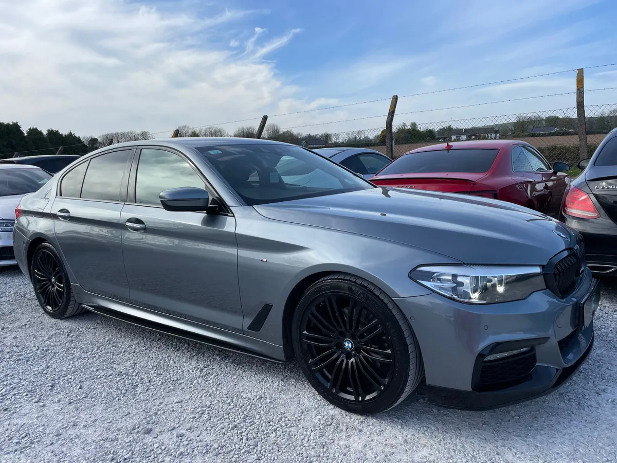 BMW 5-Series Saloon, Diesel, 2018, Blue
