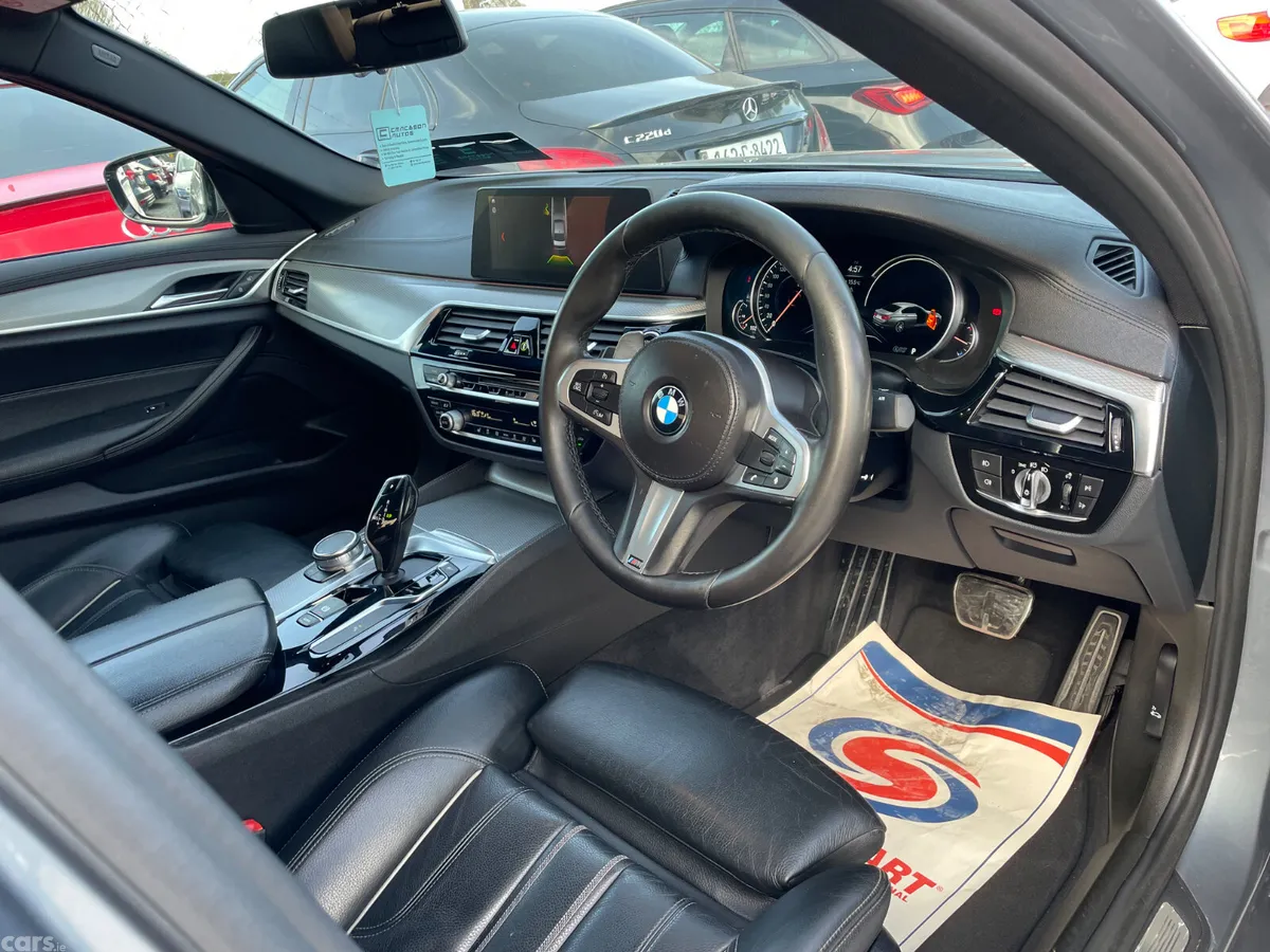 BMW 5-Series Saloon, Diesel, 2018, Blue