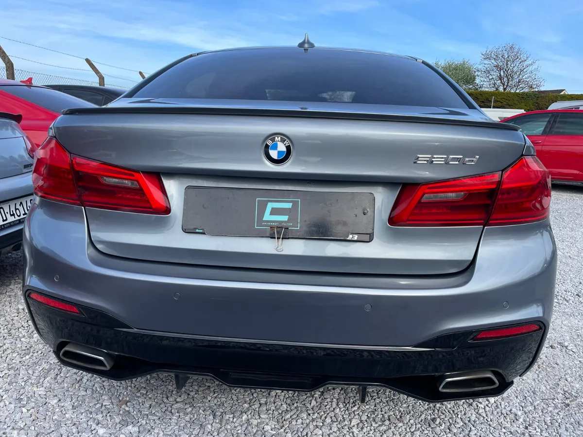 BMW 5-Series Saloon, Diesel, 2018, Blue