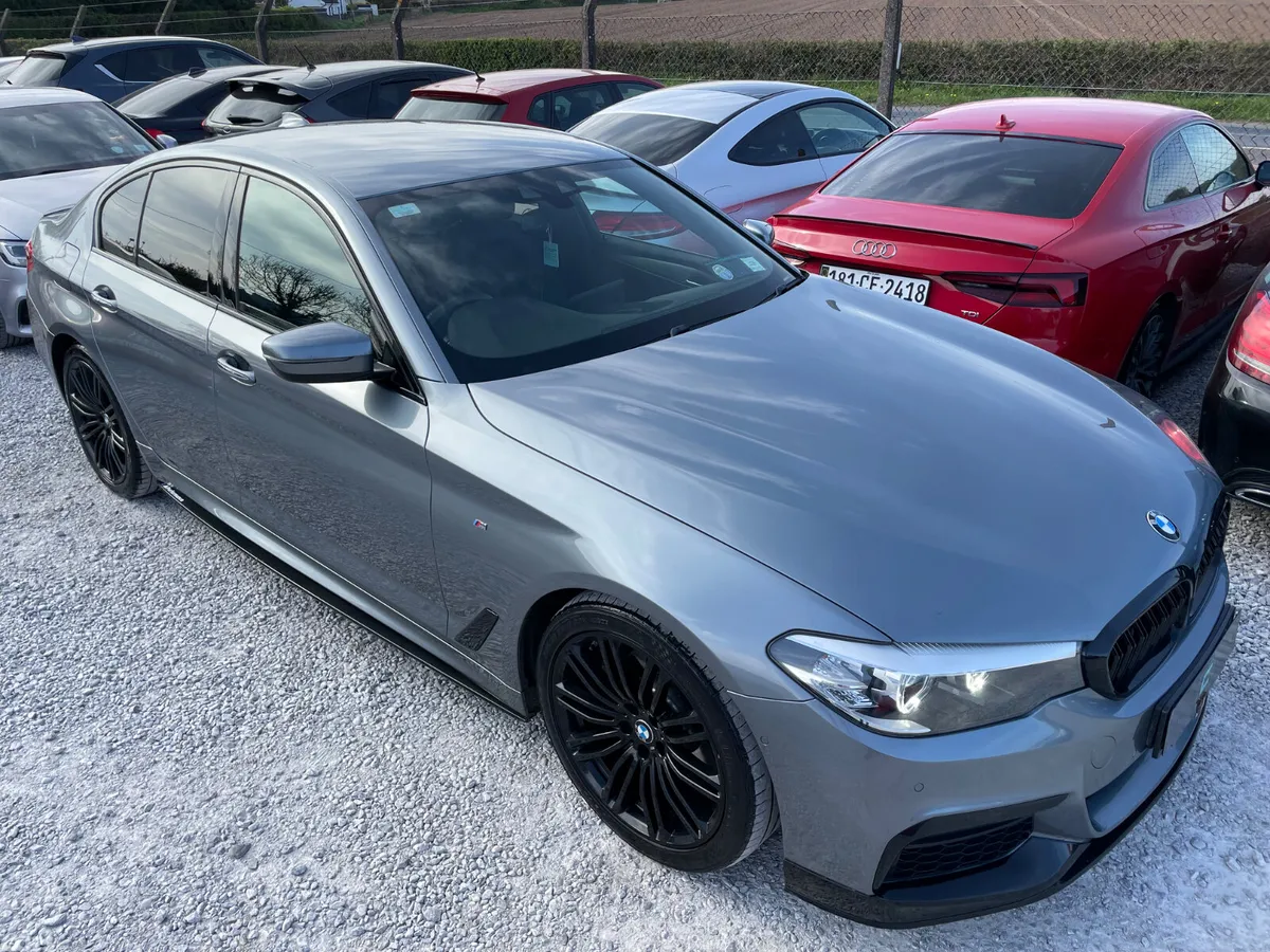 BMW 5-Series Saloon, Diesel, 2018, Blue