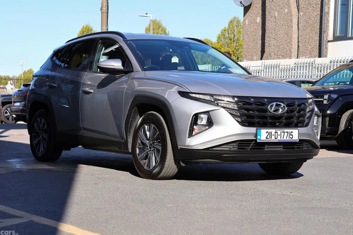 Hyundai Tucson SUV, Petrol Hybrid, 2021, Silver