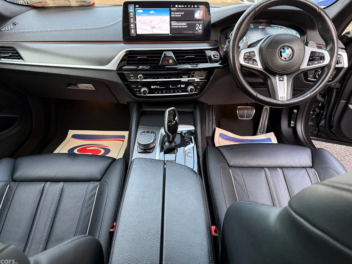 BMW 5-Series Saloon, Petrol Plug-in Hybrid, 2021, Grey