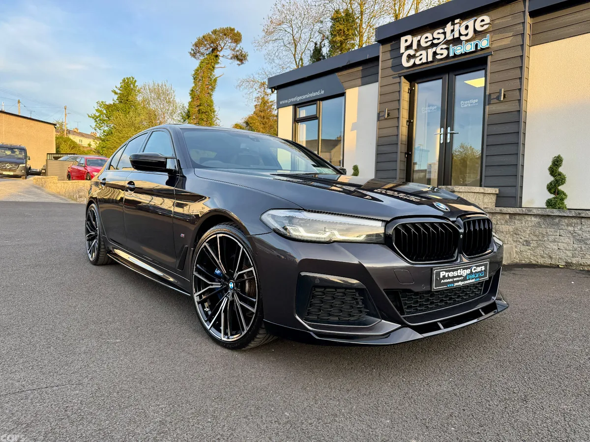 BMW 5-Series Saloon, Petrol Plug-in Hybrid, 2021, Grey