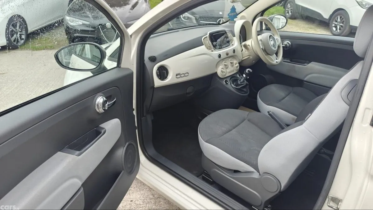Fiat 500 Hatchback, Petrol, 2016, White