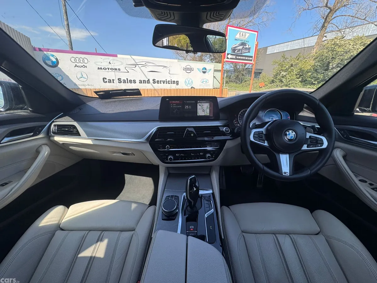 BMW 5-Series Saloon, Diesel, 2018, Black