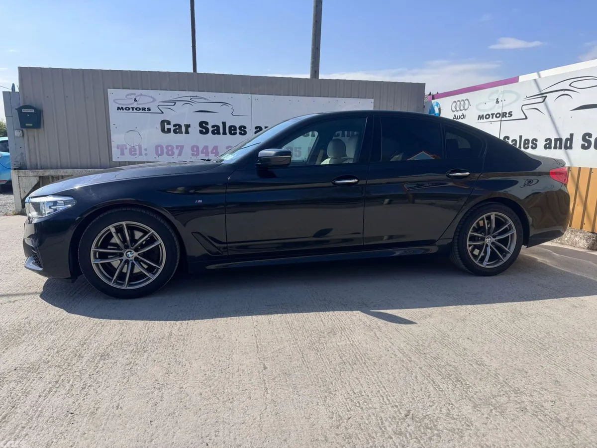 BMW 5-Series Saloon, Diesel, 2018, Black