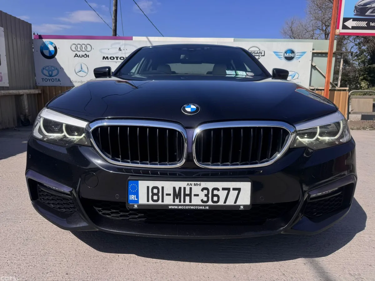 BMW 5-Series Saloon, Diesel, 2018, Black