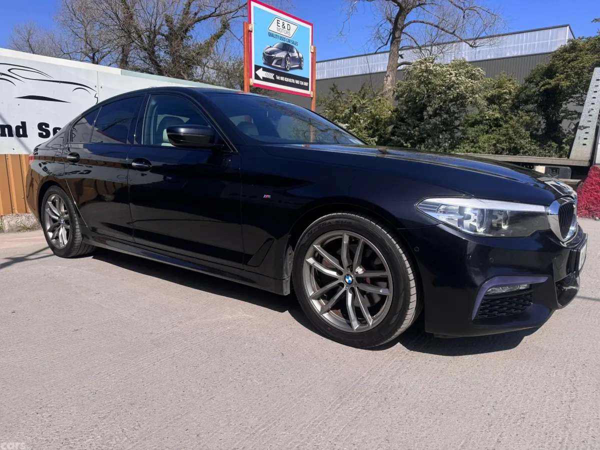 BMW 5-Series Saloon, Diesel, 2018, Black