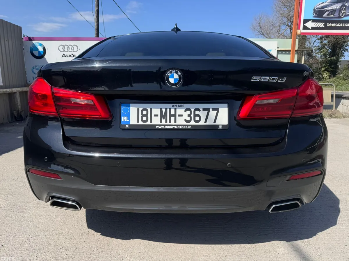 BMW 5-Series Saloon, Diesel, 2018, Black