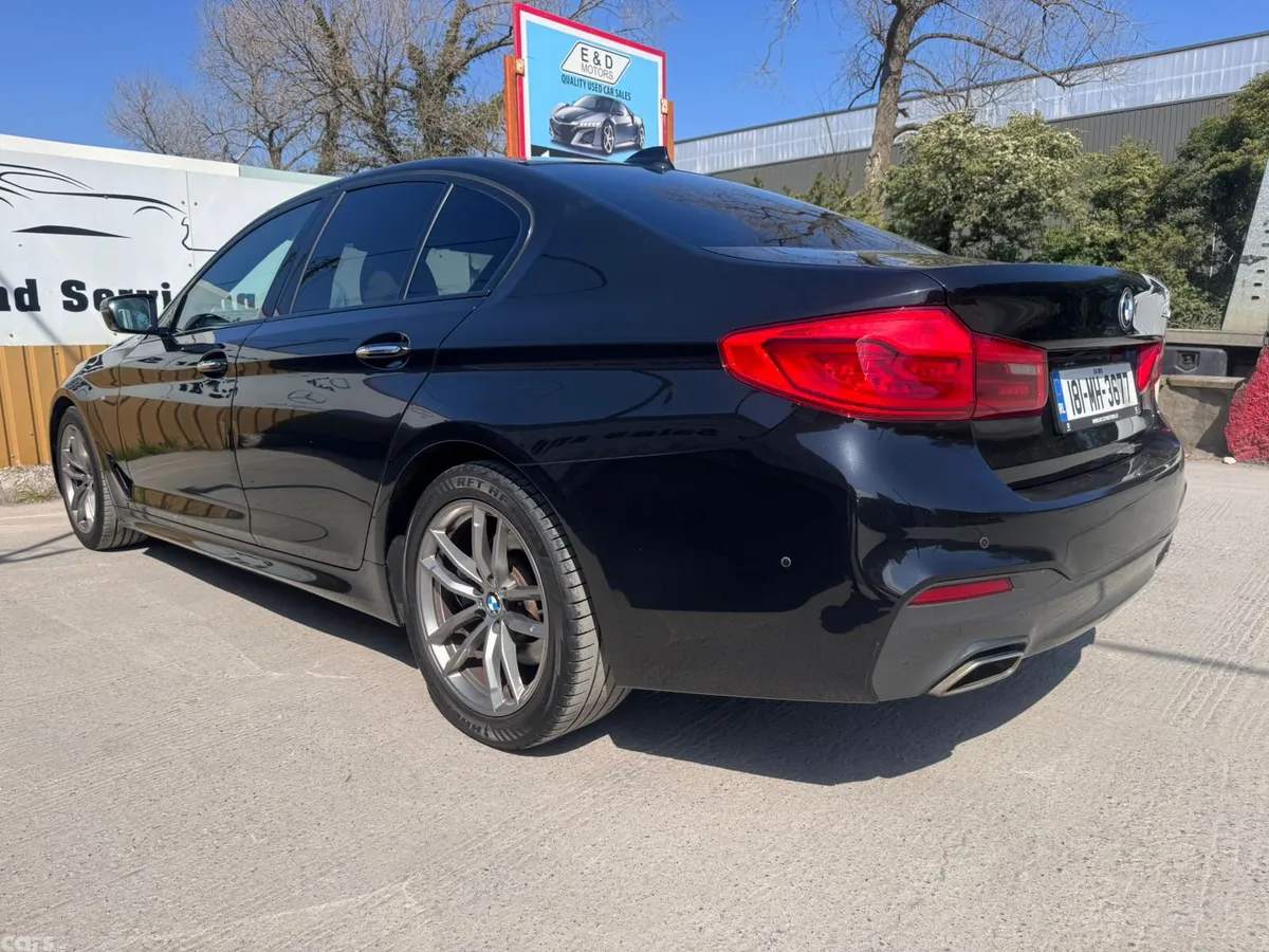 BMW 5-Series Saloon, Diesel, 2018, Black