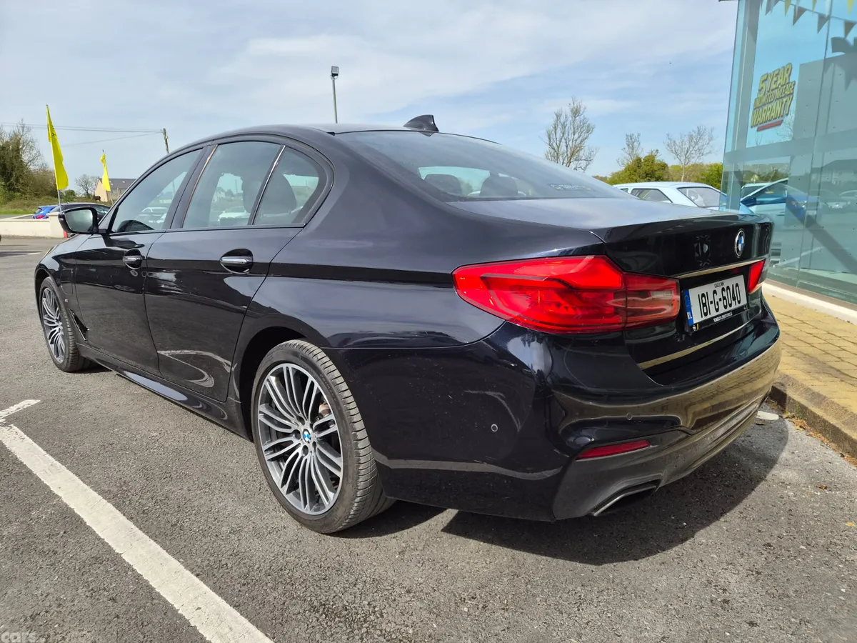 BMW 5-Series Saloon, Petrol Plug-in Hybrid, 2018, Black