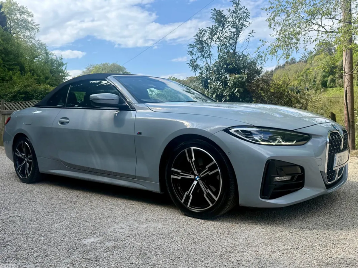 BMW 4-Series Convertible, Diesel Hybrid, 2022, Grey