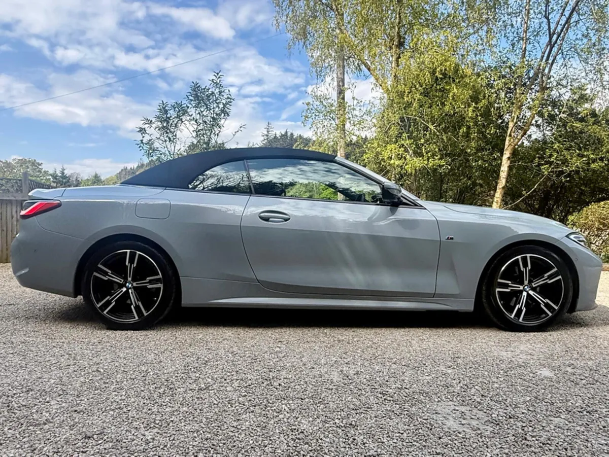 BMW 4-Series Convertible, Diesel Hybrid, 2022, Grey