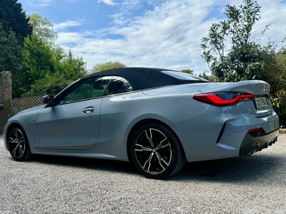 BMW 4-Series Convertible, Diesel Hybrid, 2022, Grey