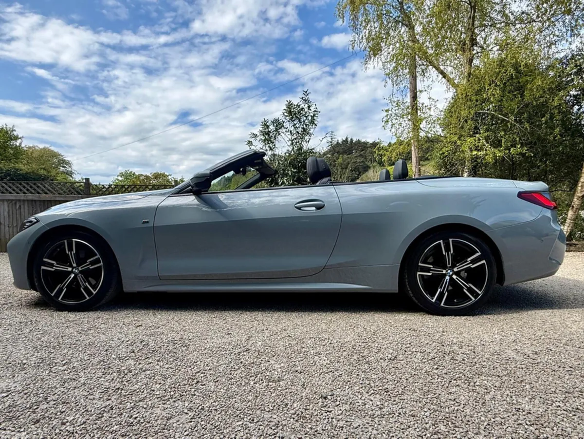 BMW 4-Series Convertible, Diesel Hybrid, 2022, Grey