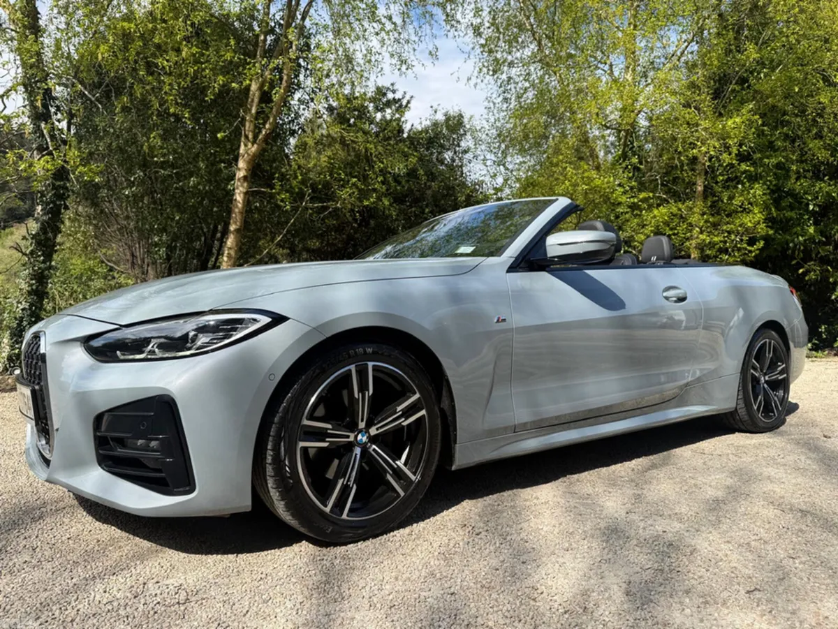 BMW 4-Series Convertible, Diesel Hybrid, 2022, Grey