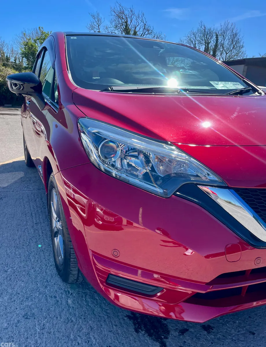 Nissan Note Hatchback, Petrol Hybrid, 2019, Red