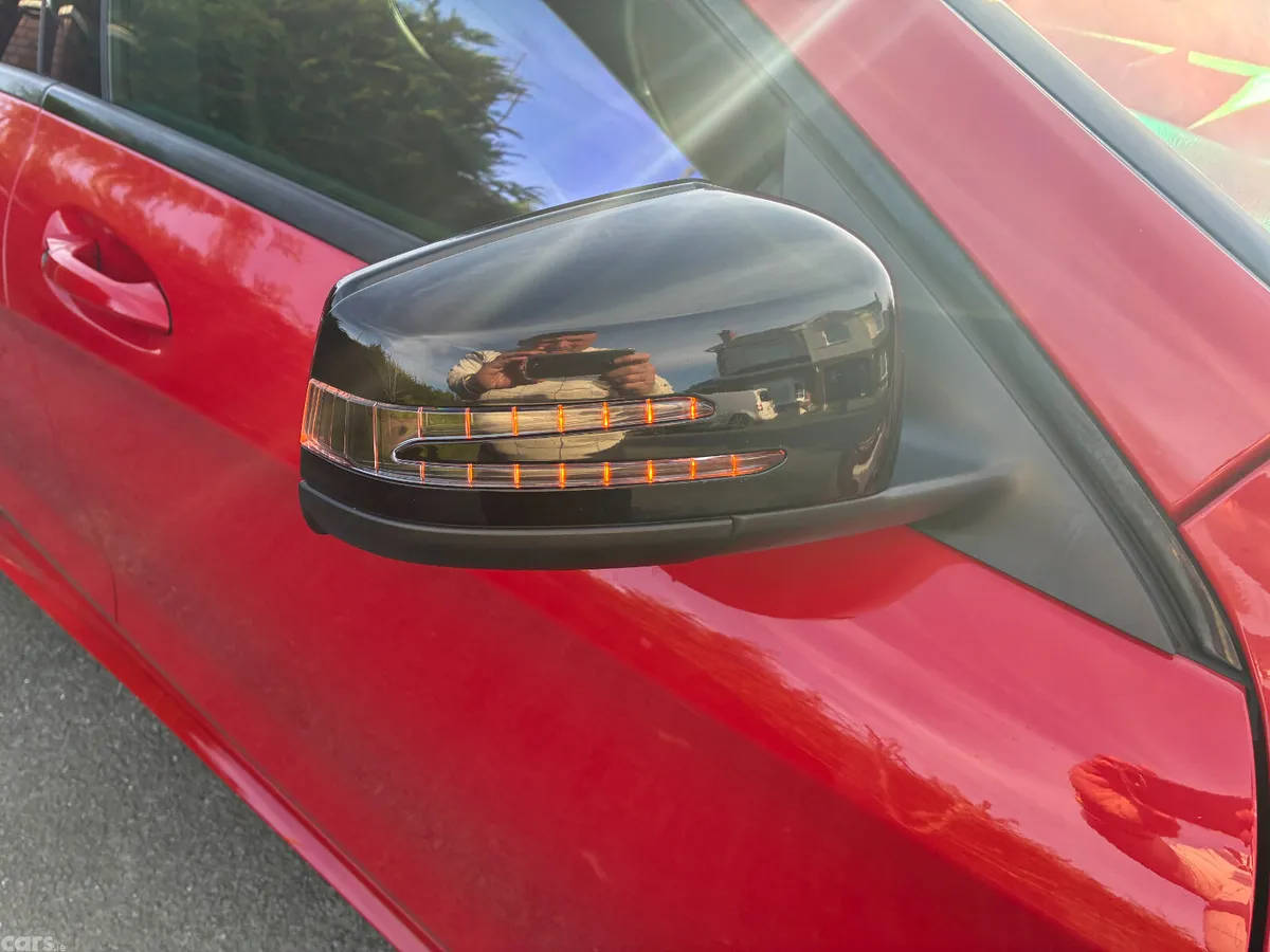 Mercedes-Benz CLA Saloon, Petrol, 2015, Red