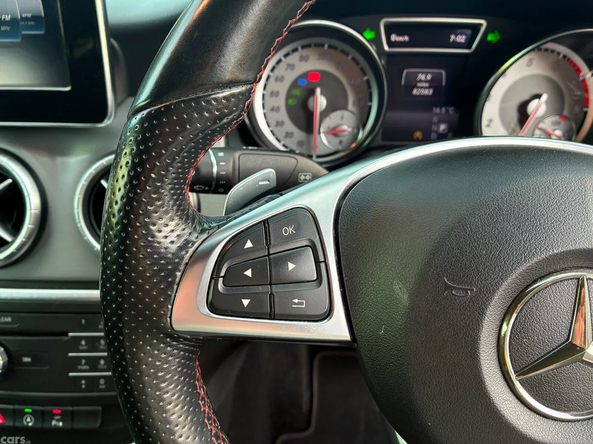 Mercedes-Benz CLA Saloon, Petrol, 2015, Red