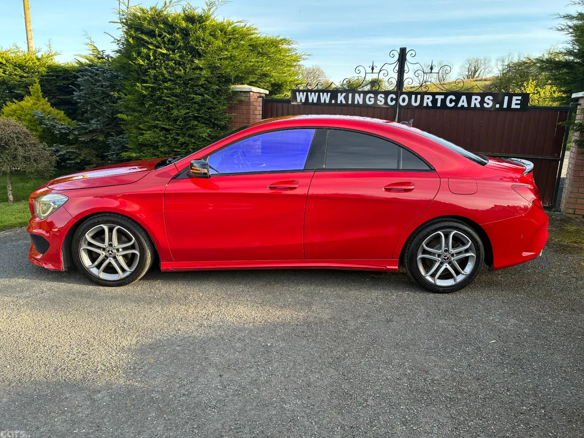 Mercedes-Benz CLA Saloon, Petrol, 2015, Red