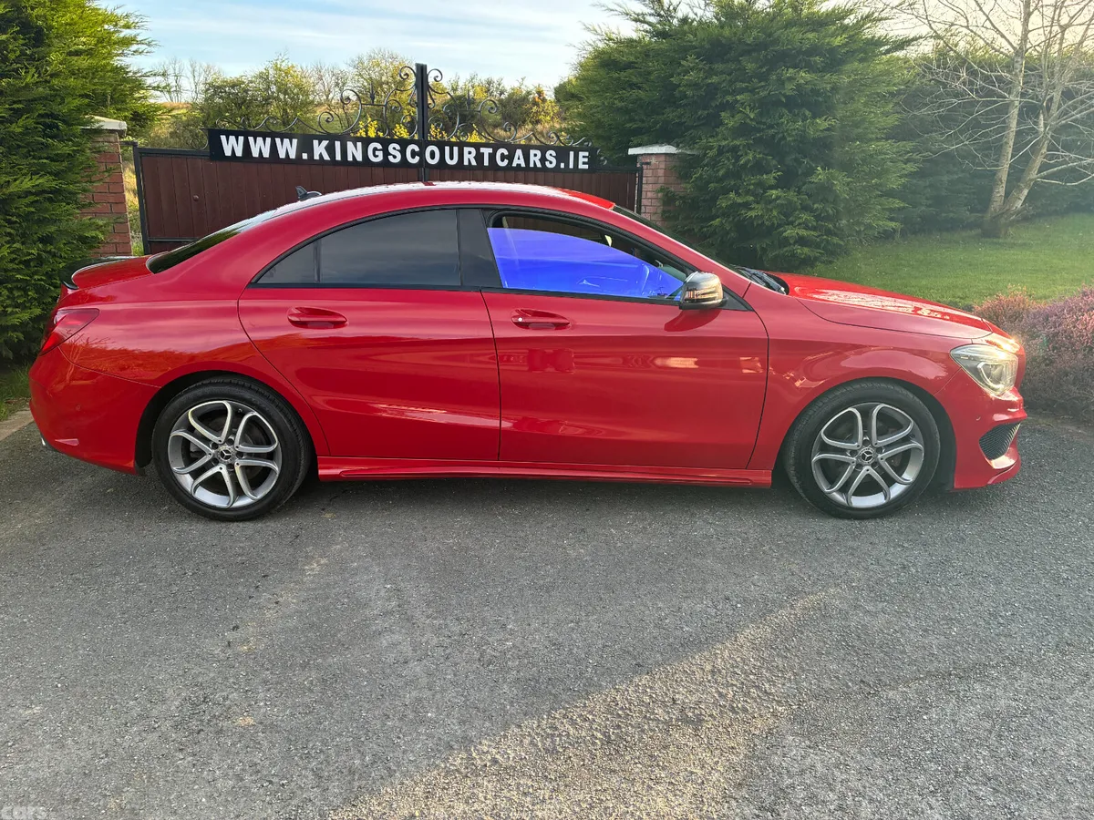 Mercedes-Benz CLA Saloon, Petrol, 2015, Red
