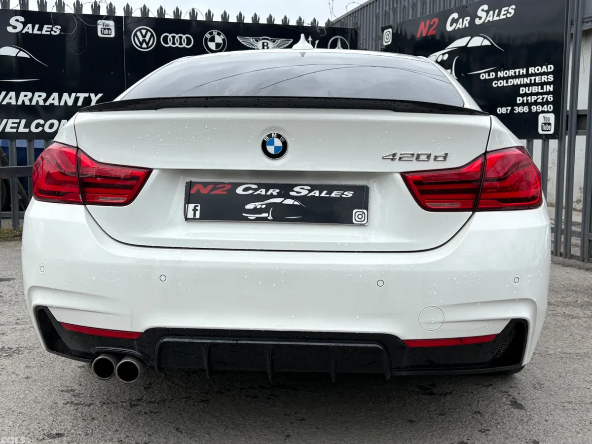 BMW 4-Series Coupe, Diesel, 2018, White