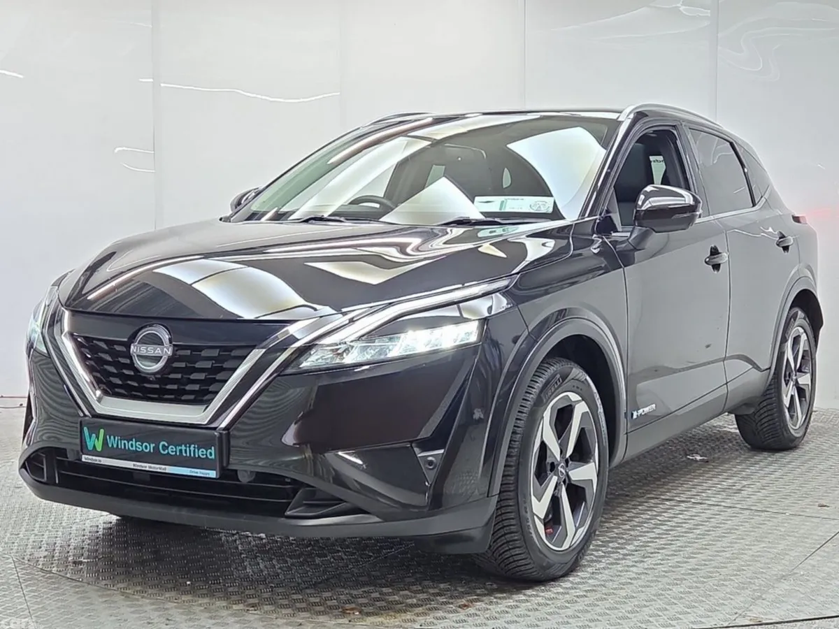 Nissan Qashqai MPV, Petrol Hybrid, 2023, Black