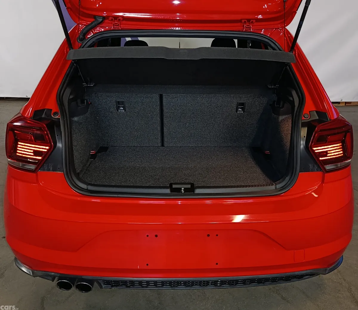 Volkswagen Polo Hatchback, Petrol, 2018, Red