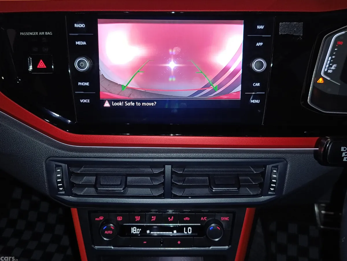 Volkswagen Polo Hatchback, Petrol, 2018, Red