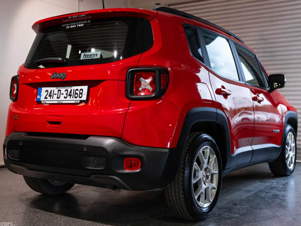 Jeep Renegade SUV, Petrol Hybrid, 2024, Red