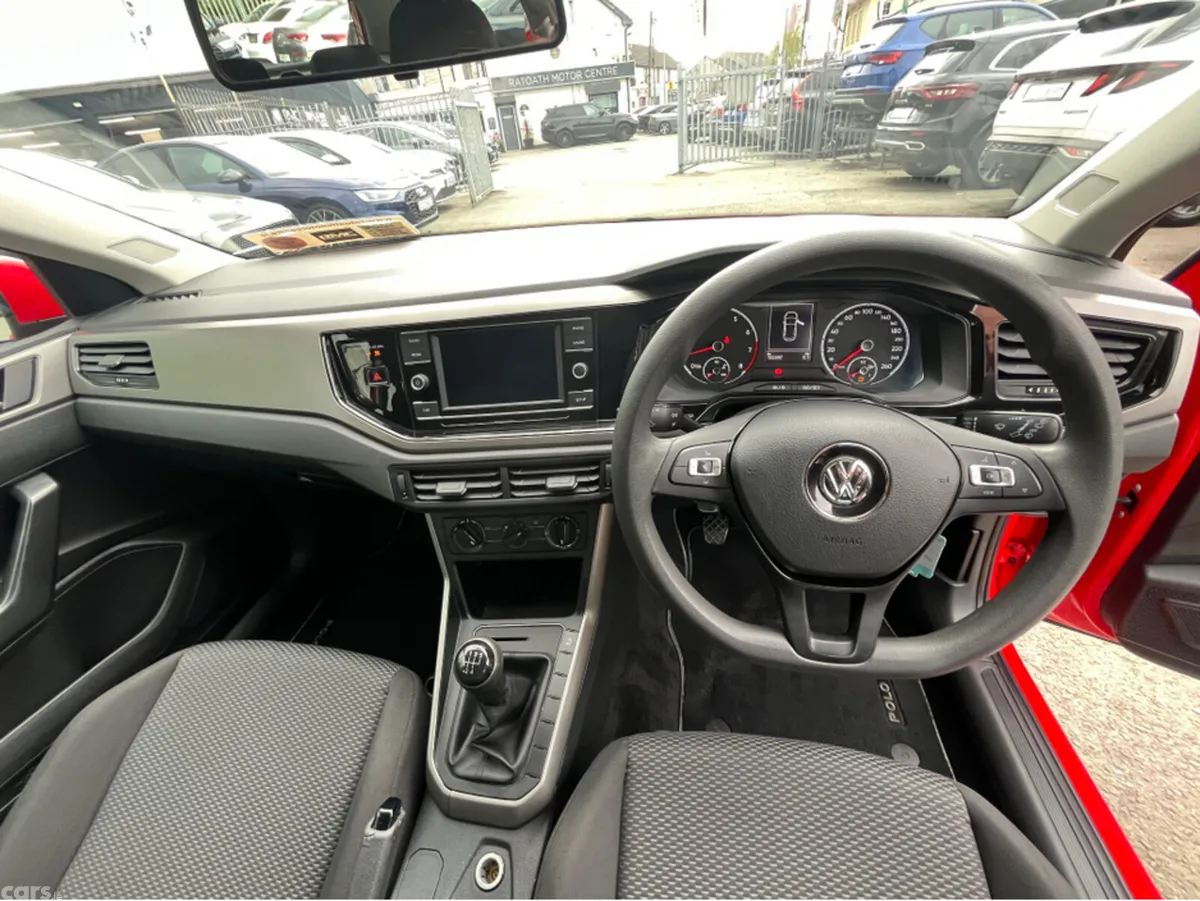 Volkswagen Polo Hatchback, Petrol, 2018, Red