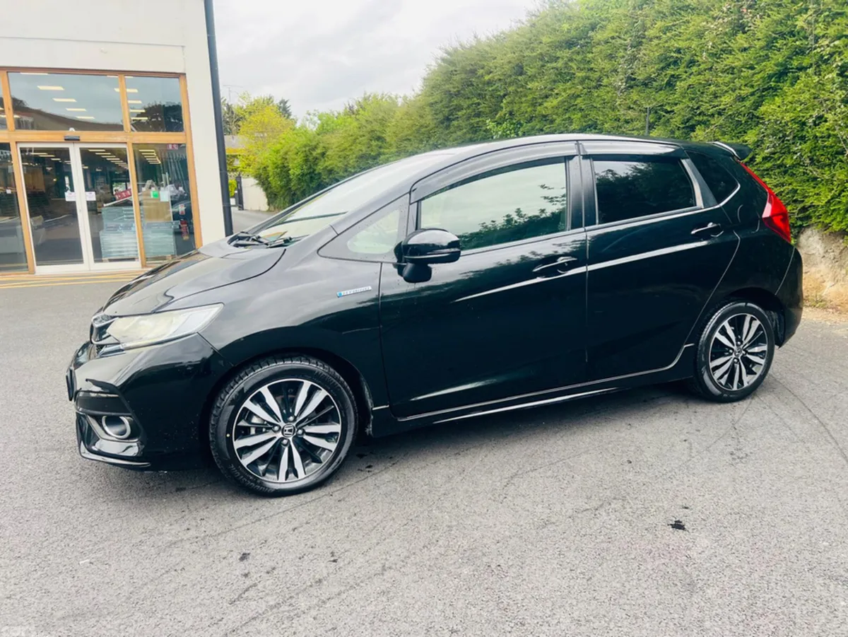Honda Fit Hatchback, Petrol Hybrid, 2017, Black