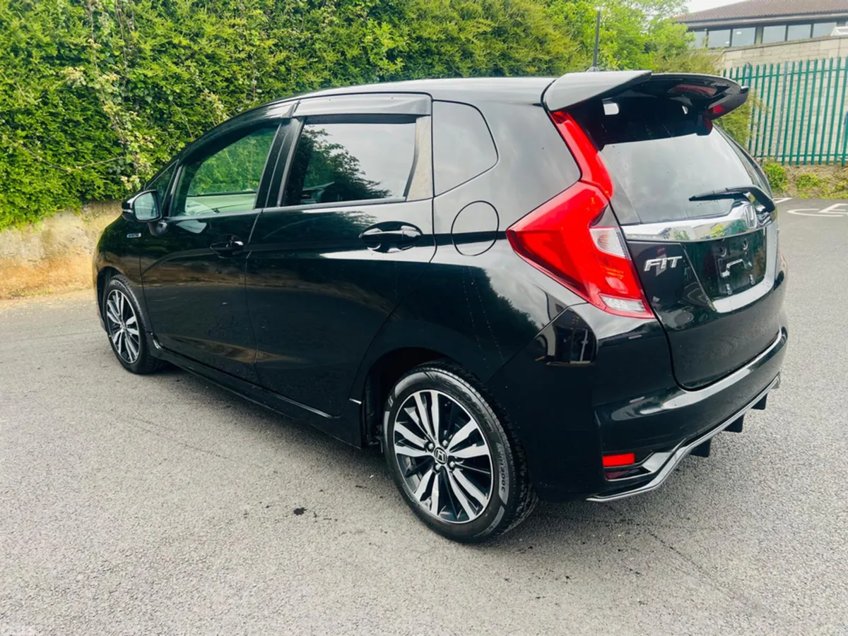 Honda Fit Hatchback, Petrol Hybrid, 2017, Black